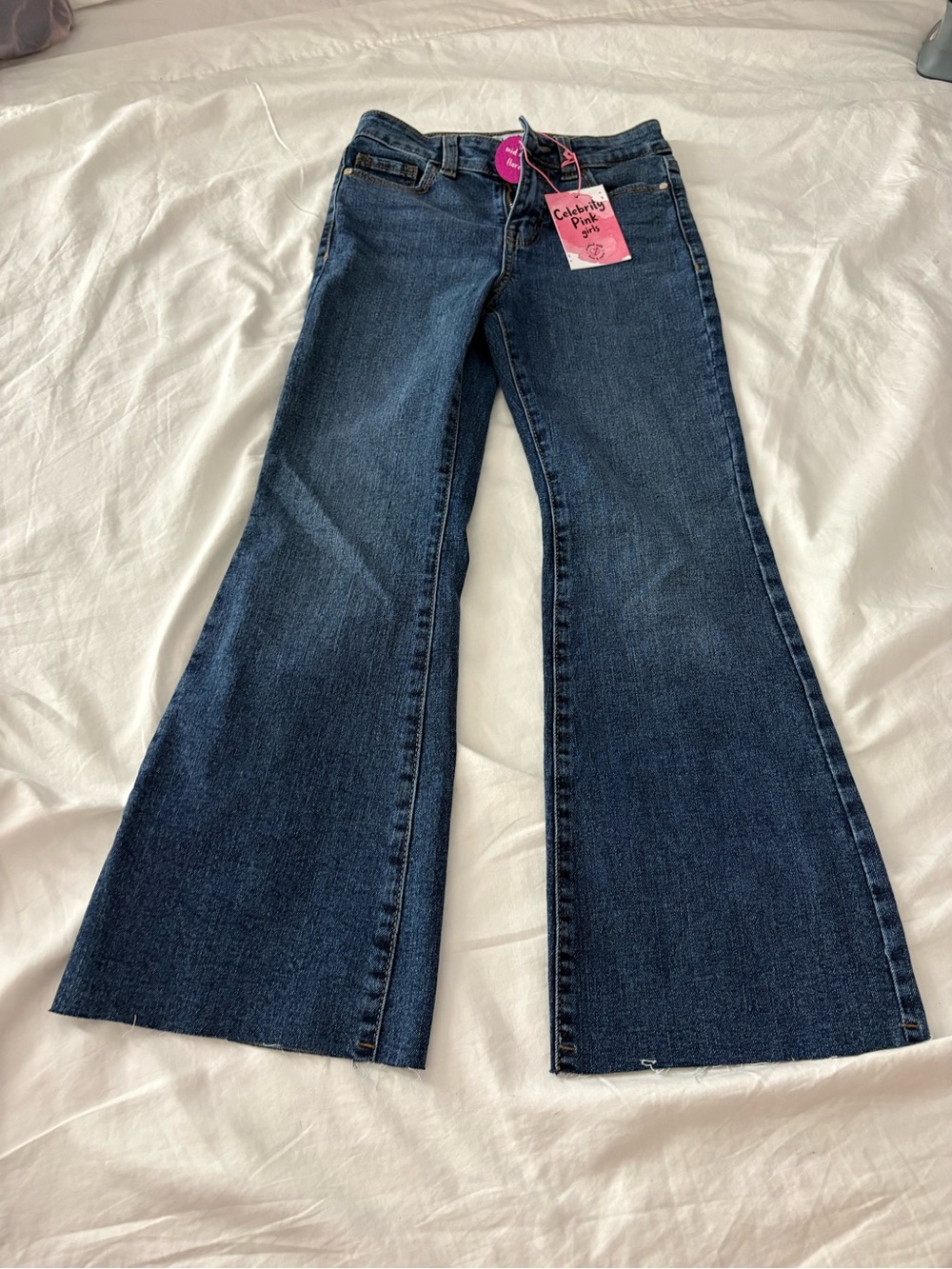 Women’s Dark Blue Flared Jeans - Brand: